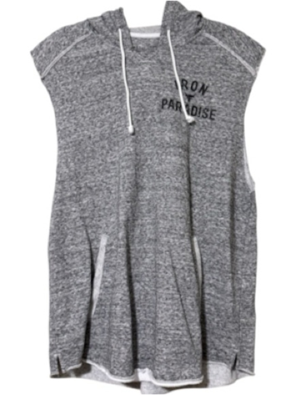Under Armour men’s xl loose Project Rock Iron Paradise Sleeveless Hoodie workout